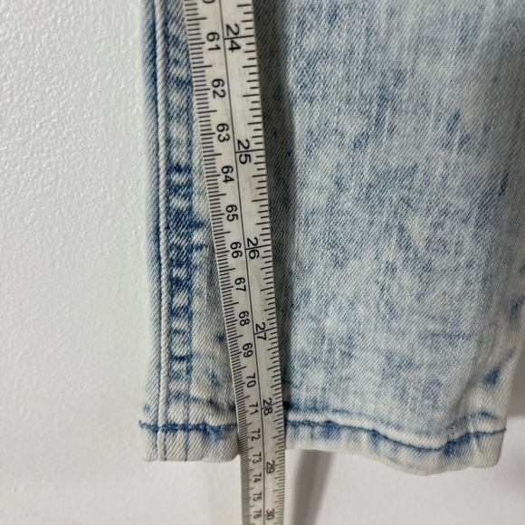 HOLLISTER Acid Wash Denim Skinny Jeans High Waisted Waist Size 25 Length 29 - Picture 6 of 8